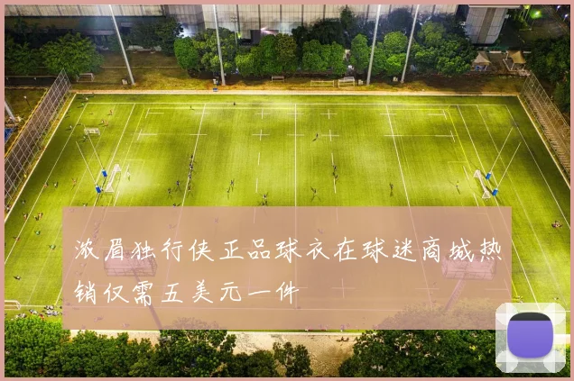 浓眉独行侠正品球衣在球迷商城热销仅需五美元一件